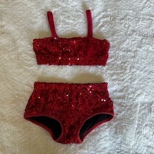 Sequin Dancewear/Costume, Size M